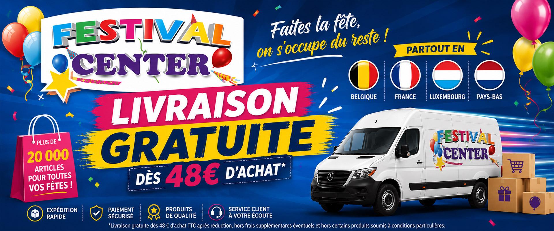 livraison gratuite info